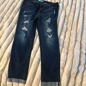 Sz 11 wax jeans dark wash
